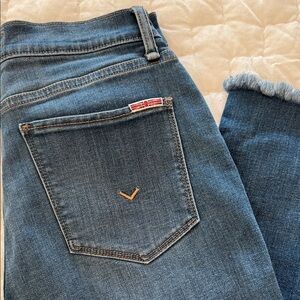 Hudson Jeans Classic Blue Cropped Denim